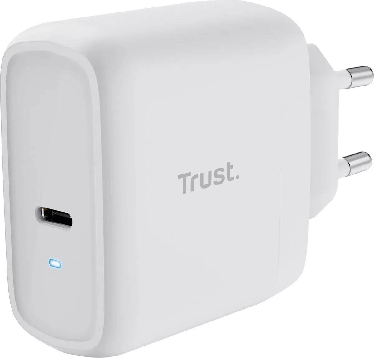 Trust Maxo Laptoptoplader 65W - USB-C - 2m - Wit
