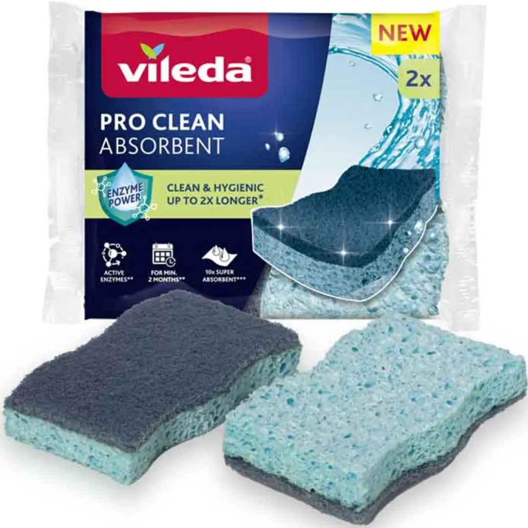 Vileda Schuursponsen Pro Clean Viscose - 20 Stuks