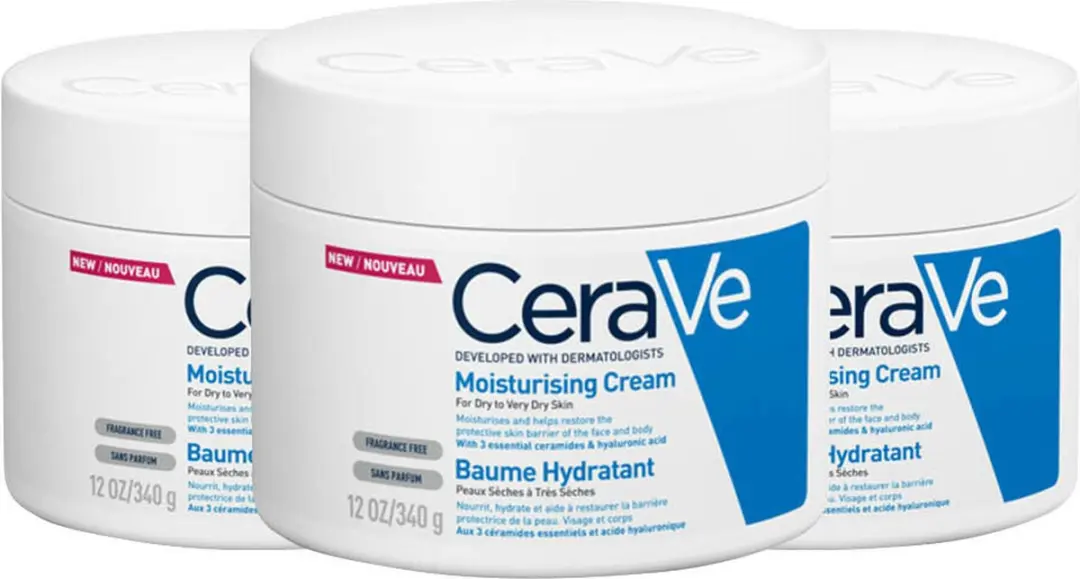 CeraVe Moisturizing Cream - 3x340g Voordeelverpakking