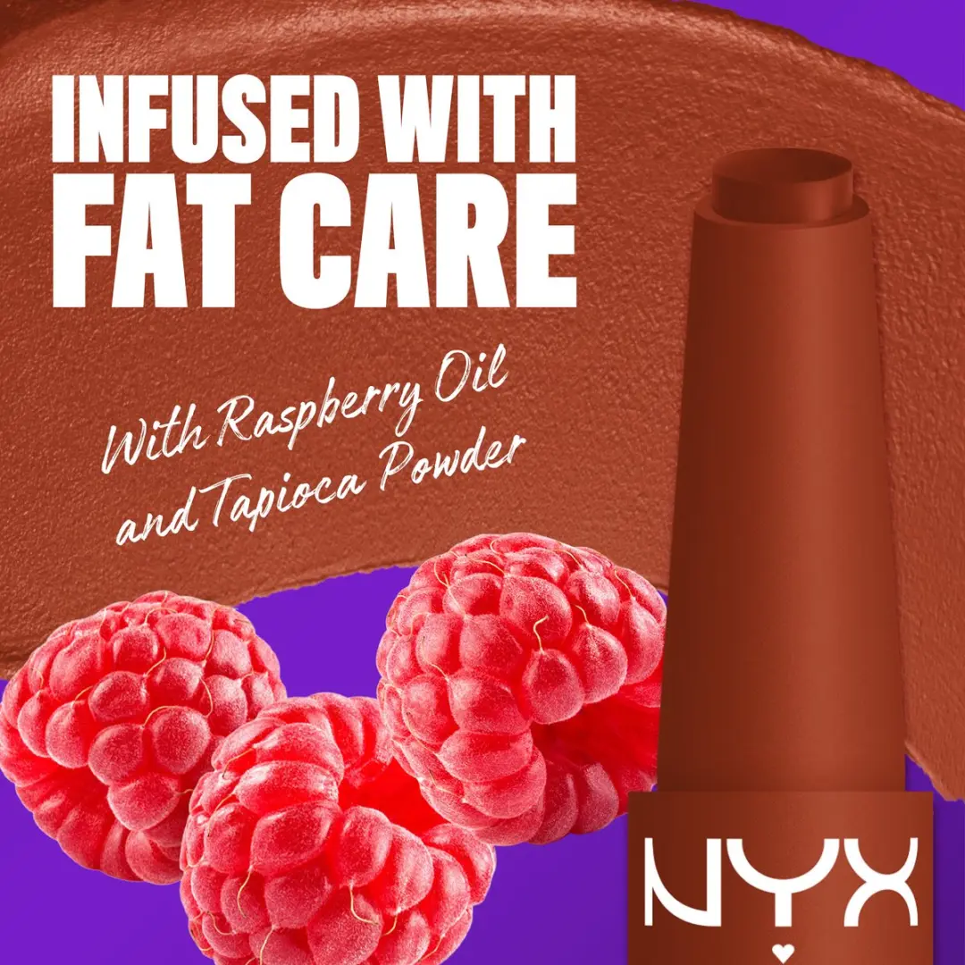NYX Professional Makeup Fat Matte Lipstick Beary Nude - 3.5ml