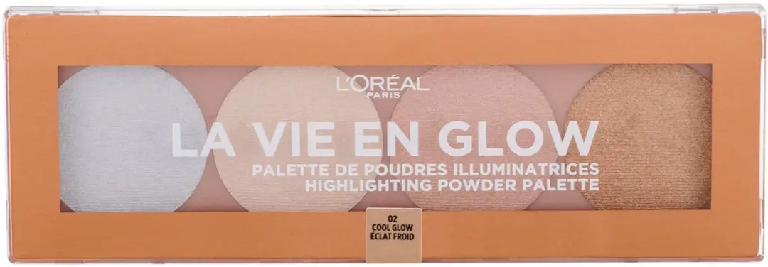 L'Oréal Paris La Vie en Glow Highlighting Palette 02 Cool Glow
