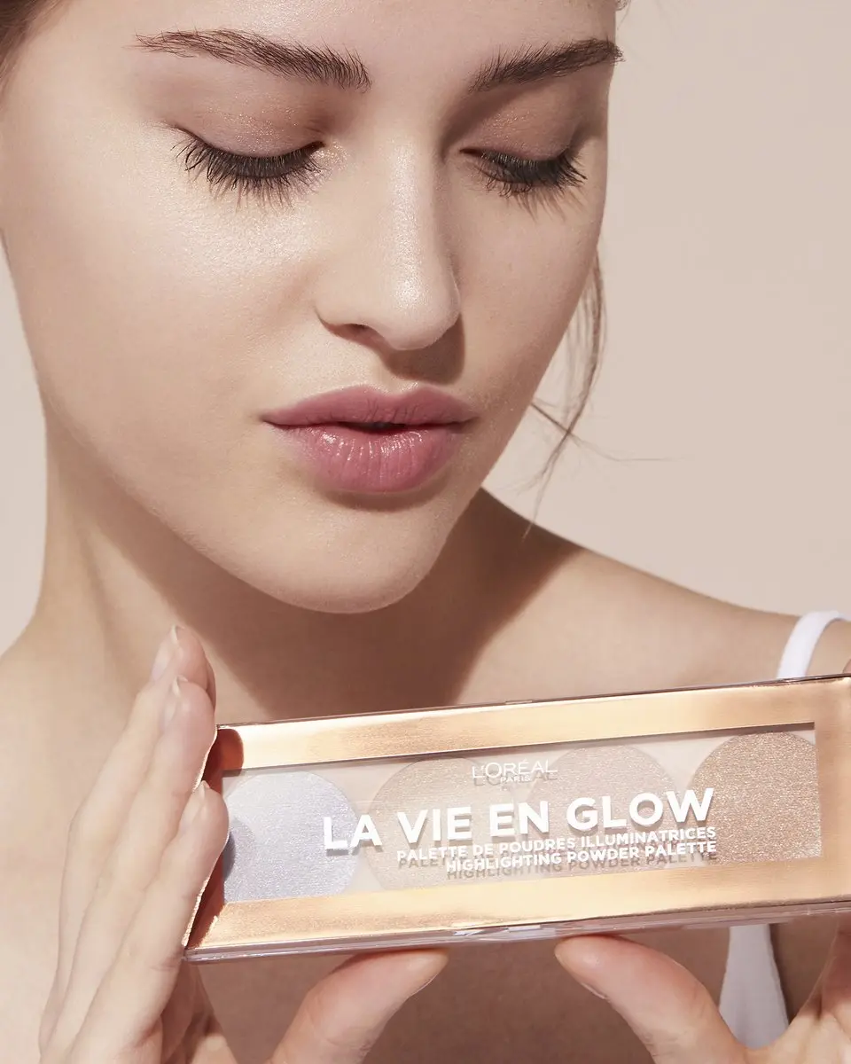 L'Oréal Paris La Vie en Glow Highlighting Palette 02 Cool Glow - 5ml