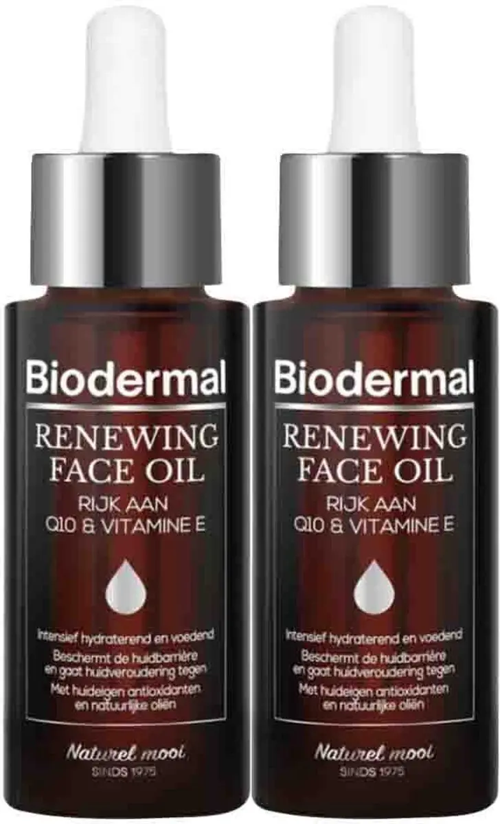 Biodermal Gezichtsolie Anti Age 2x30ml