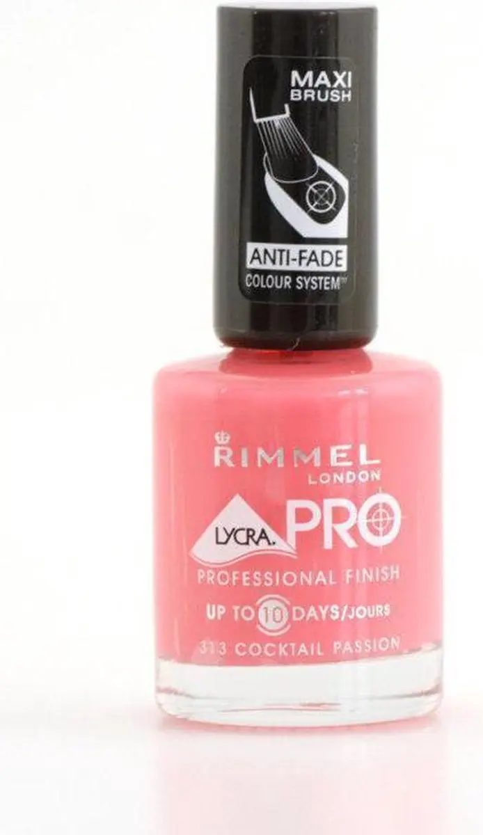 Rimmel London Lycra Colour Memory Nagellak 313 Cocktail Passion