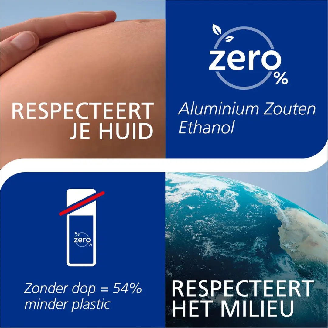 Sanex Zero% Respect & Control Deo Spray 1200ml - 6x200ml