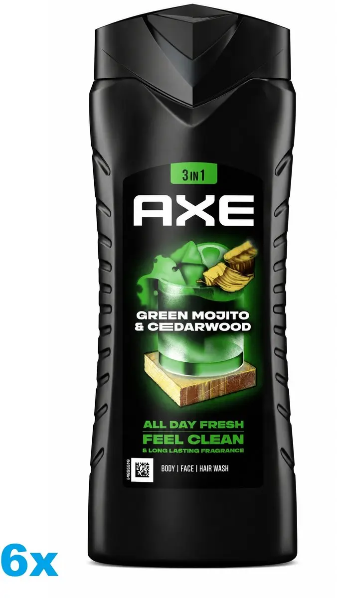 Axe Shower Gel Wild Mojito & Cedarwood 400ml