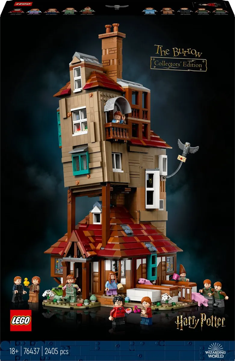 LEGO Harry Potter Het Nest Verzameleditie 76437 - 2405 Stukken - Meerkleurig
