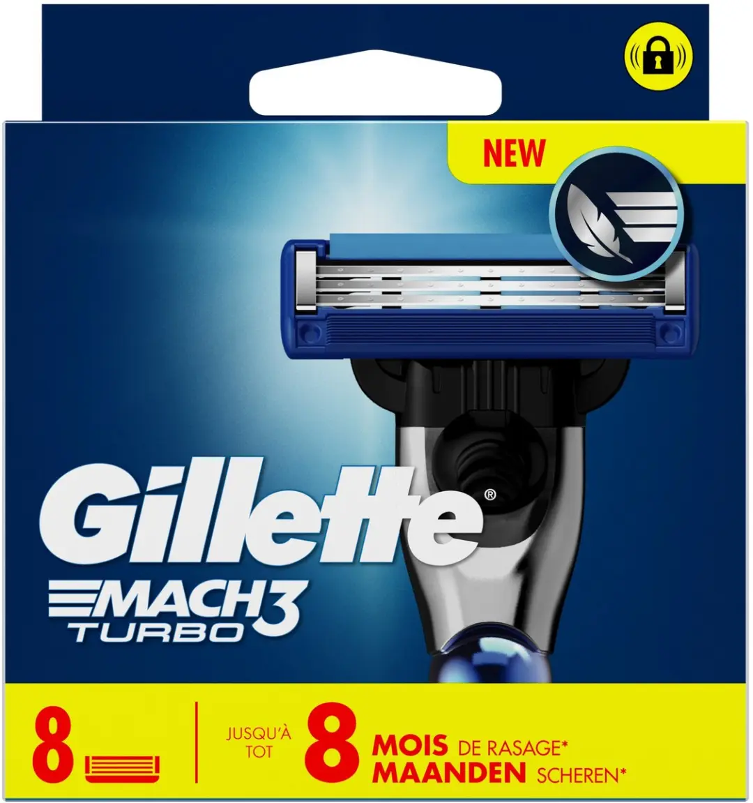 Gillette Mach 3 Turbo Scheermesjes