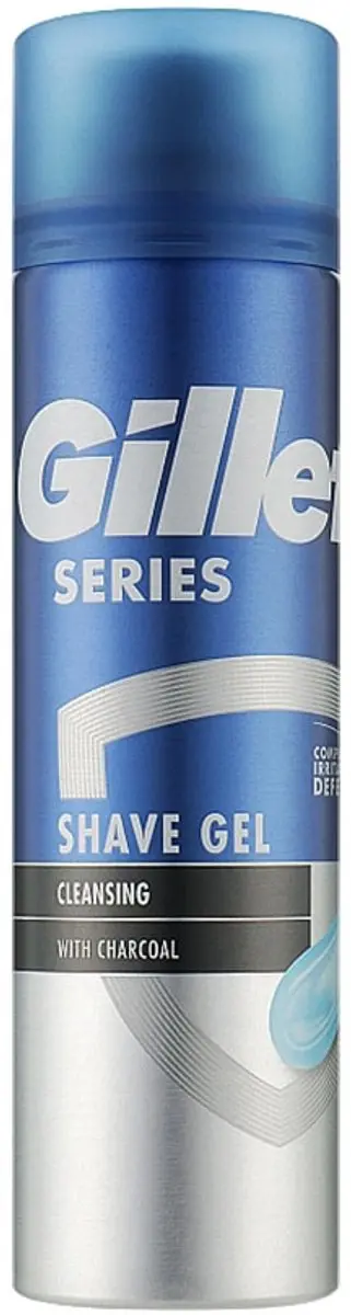 Gillette Series Scheergel Cleansing Charcoal 200ml