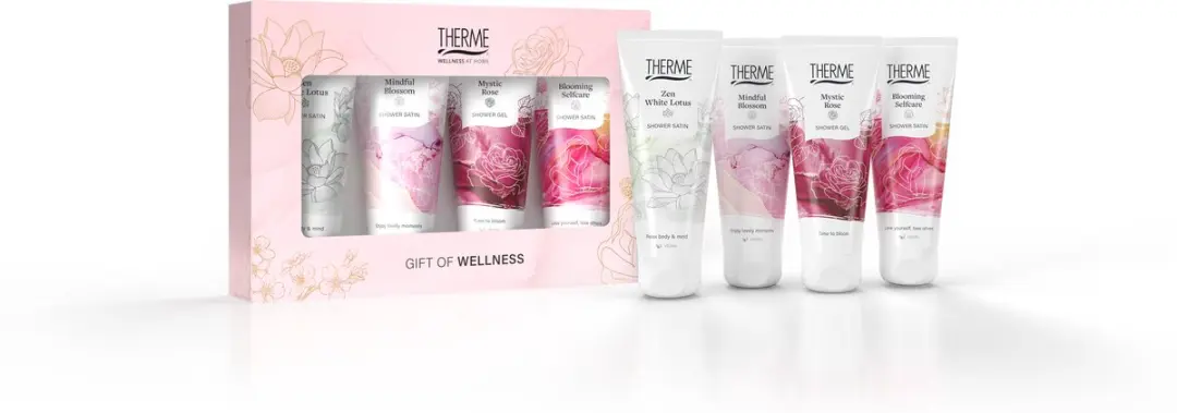Therme Shower Favorites Gift Set - 4x Douchegel 75ml