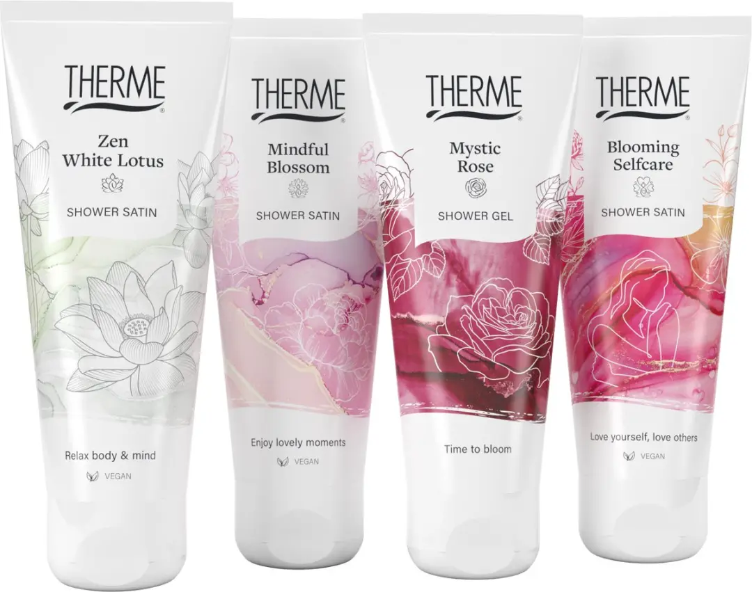 Therme Shower Favorites Gift Set - 4x Douchegel 75ml