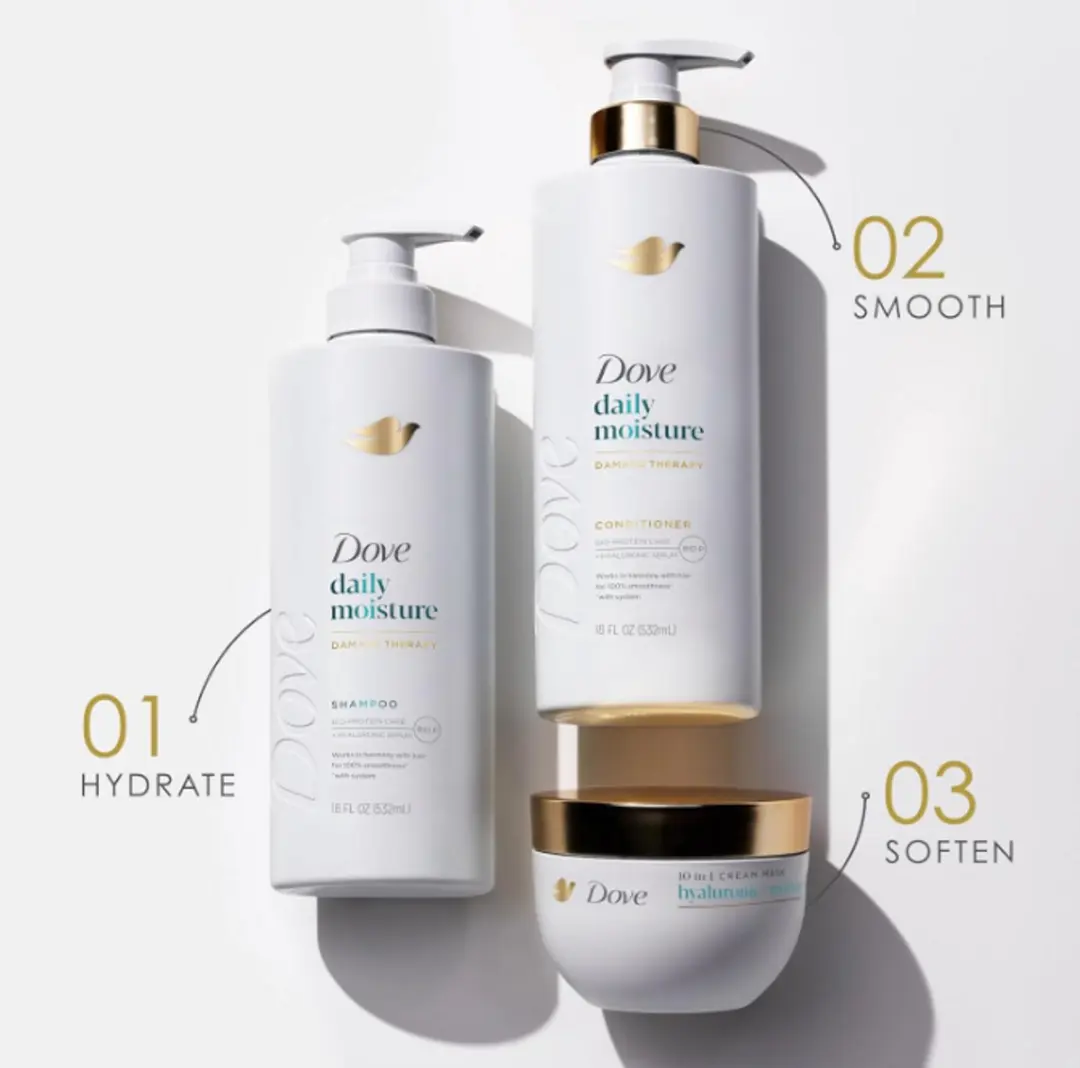 Dove Hair Hyaluronic Moisture Haarmasker 260g