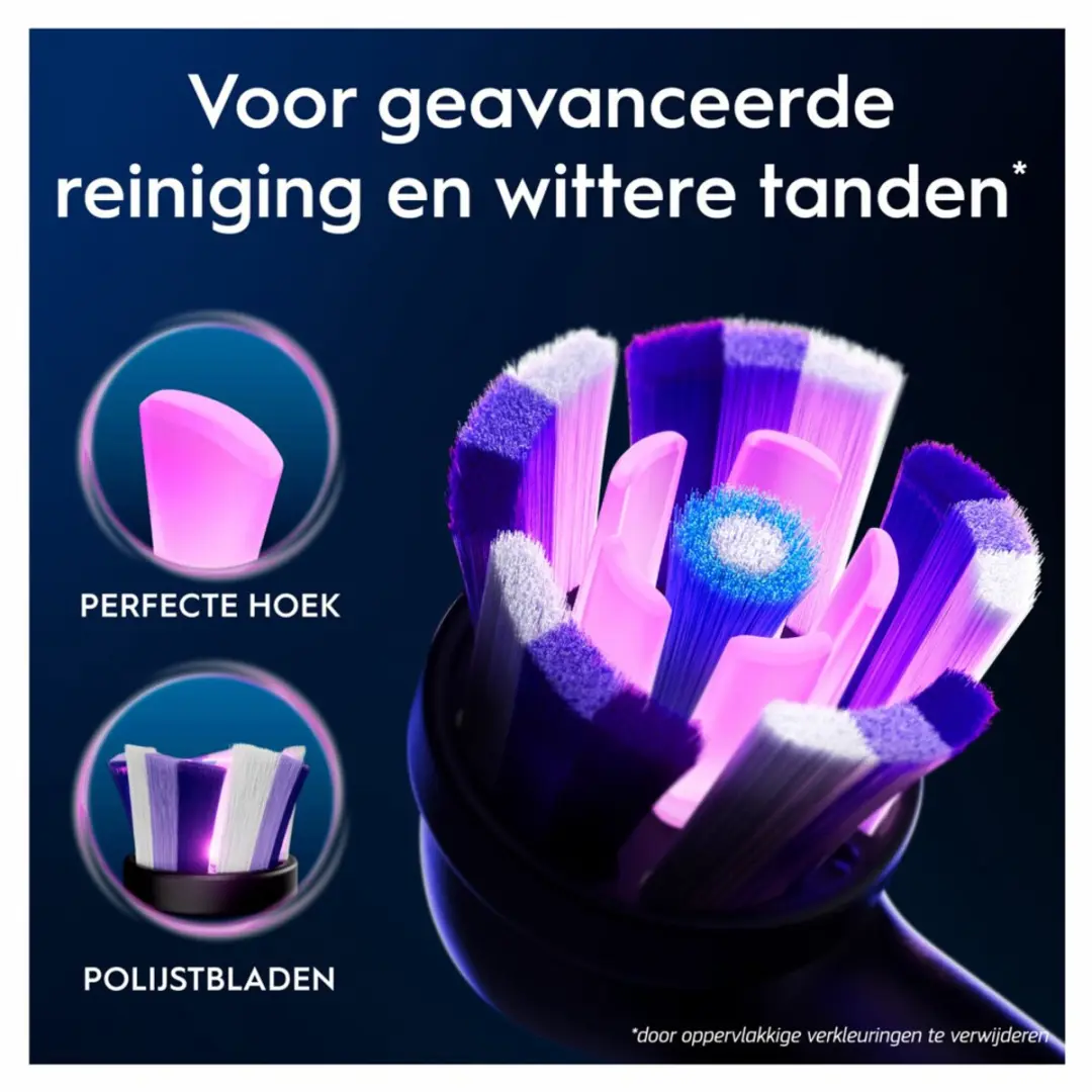 Oral-B iO Radiant White Opzetborstels - 24 Stuks