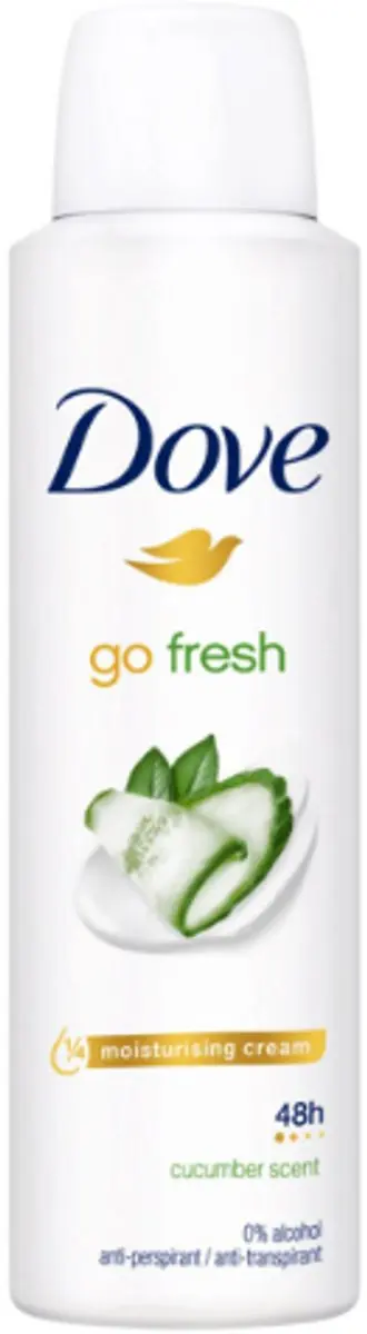 Dove Go Fresh Komkommer & Groene Thee Deo Spray 150ml