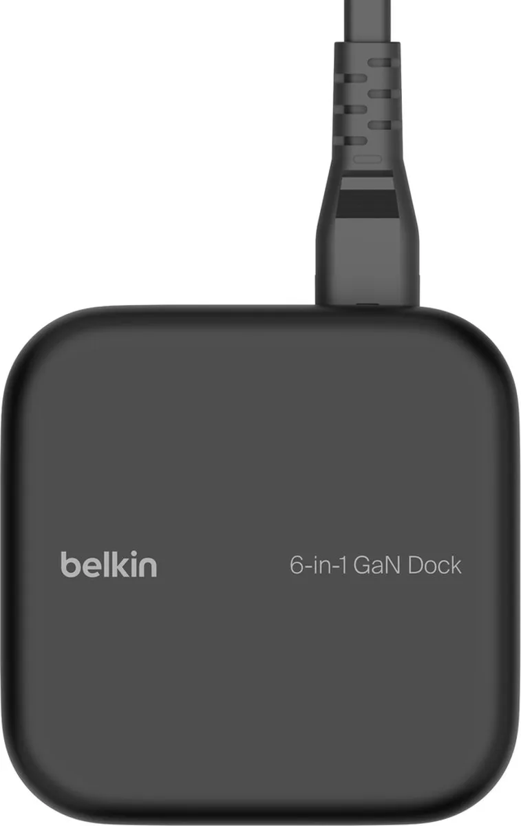 Belkin 6-in-1 Core GaN USB-C-kabel - Transparant