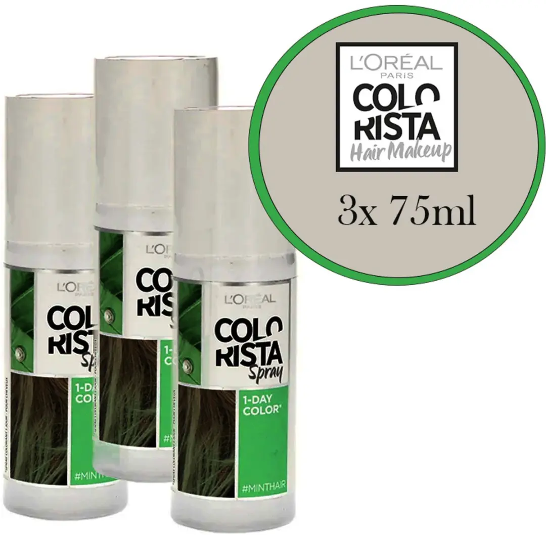 L'Oréal Paris Colorista Spray Haarverf Mint