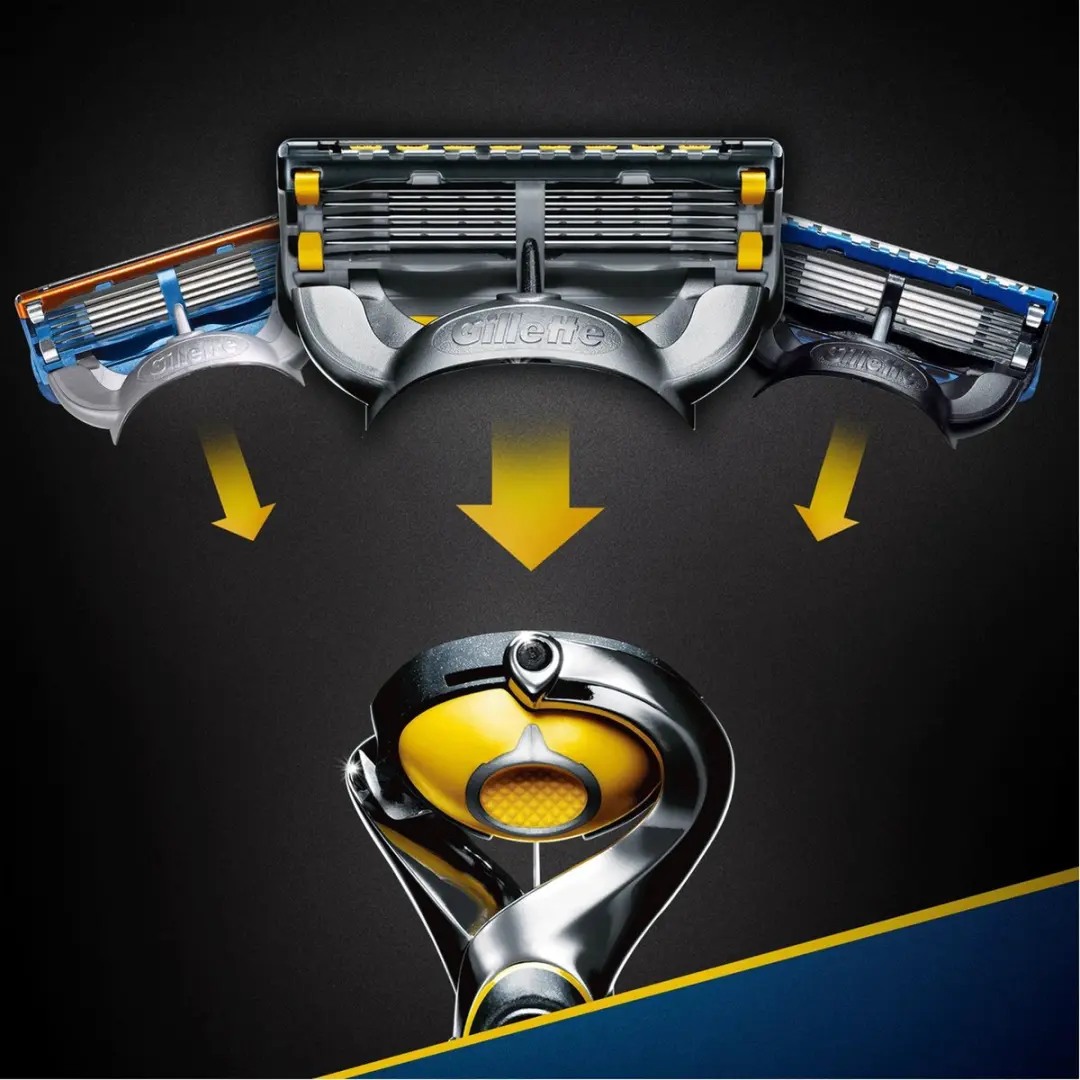 Gillette Fusion Proshield Scheermesjes - 6 Stuks