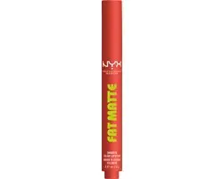 NYX Professional Makeup Fat Matte Lipstick Coral Cuddlin - 3.5g