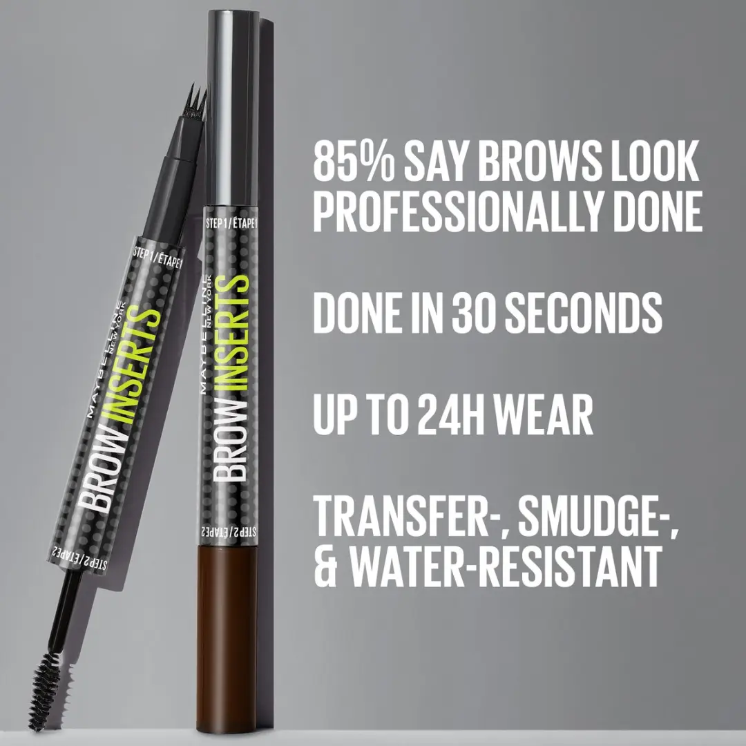 Maybelline New York Brow Inserts Wenkbrauwen 6 Black Brown - 16g