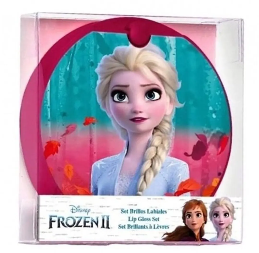 Frozen II lipgloss set met spiegeltje