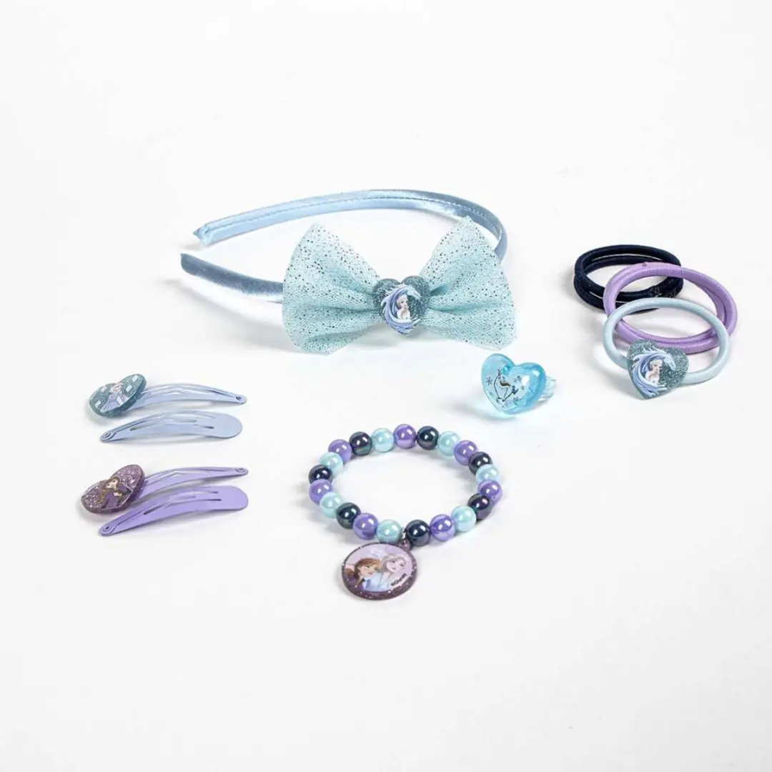 Disney Frozen IJsmagie On-the-Go Haaraccessoireset - 12 Stuks