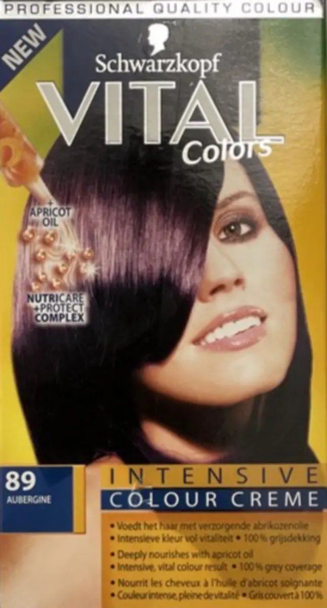 Schwarzkopf Vital Colors 89 Aubergine Haarverf 145ml