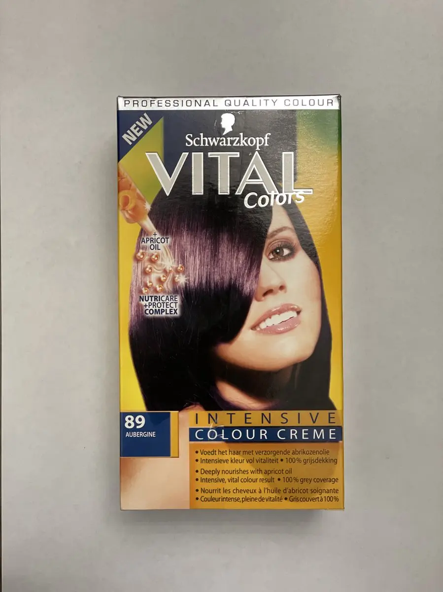 Schwarzkopf Vital Colors 89 Aubergine Haarverf 145ml