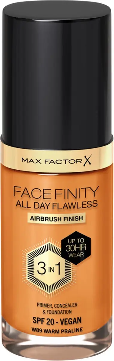 Max Factor Facefinity W89 Warm Praline Foundation