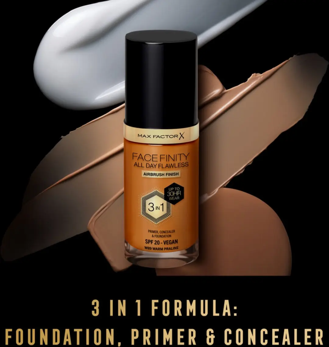 Max Factor Facefinity W89 Warm Praline Foundation - 68ml