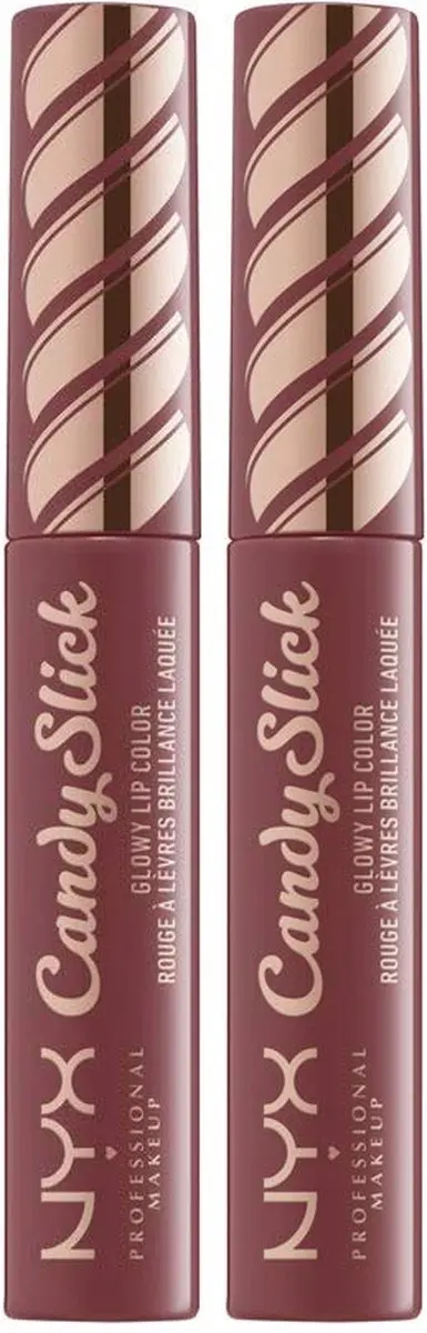 NYX Candy Slick Glowy Lip Color C10 S'More Please