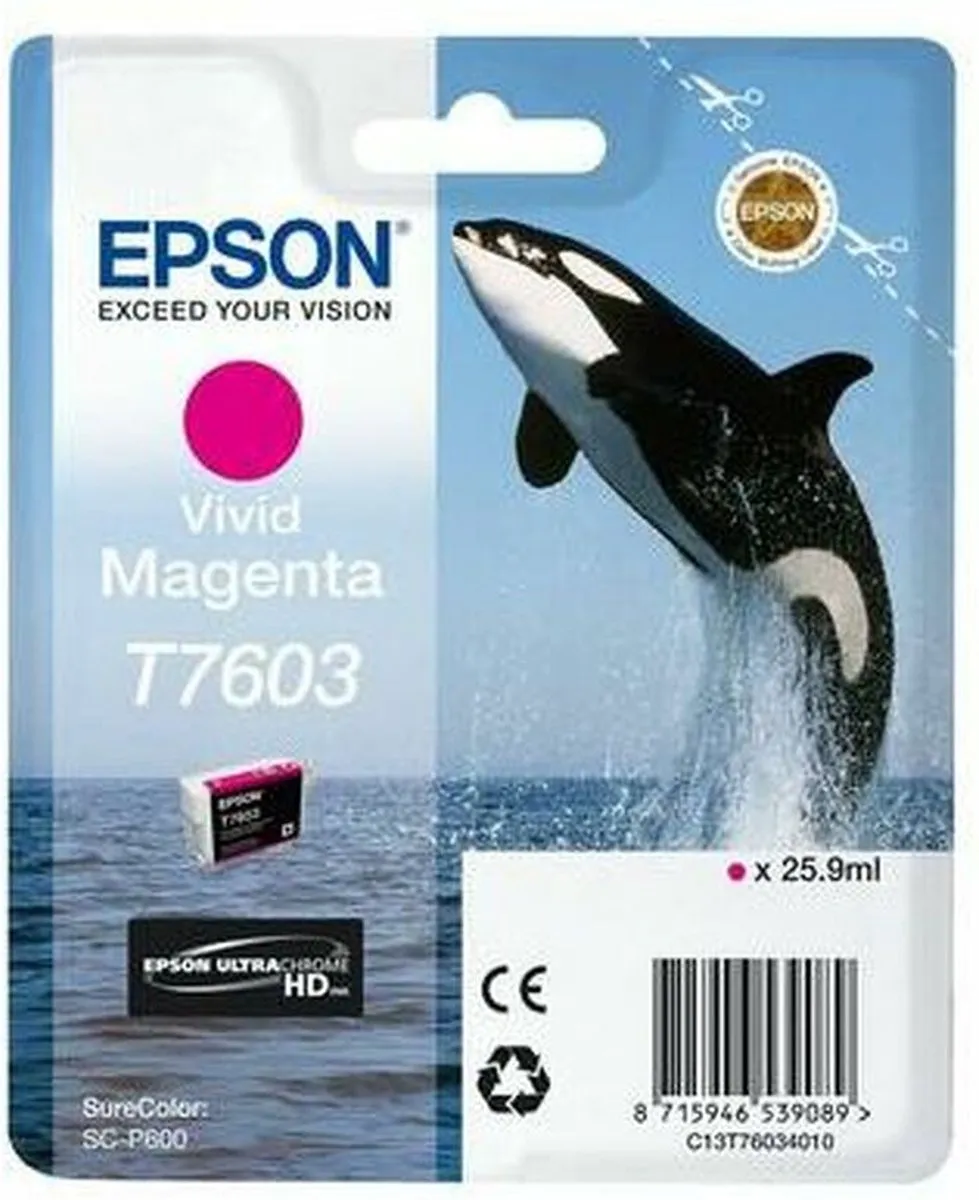 Epson C13T76034N10 Magenta Inktcartridge