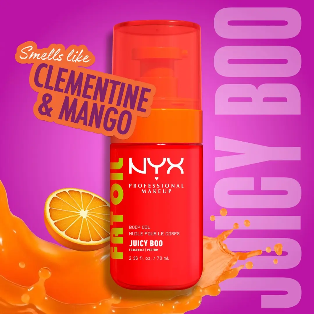 NYX Professional Makeup Fat Oil Juicy Boo Body Oil 70ml