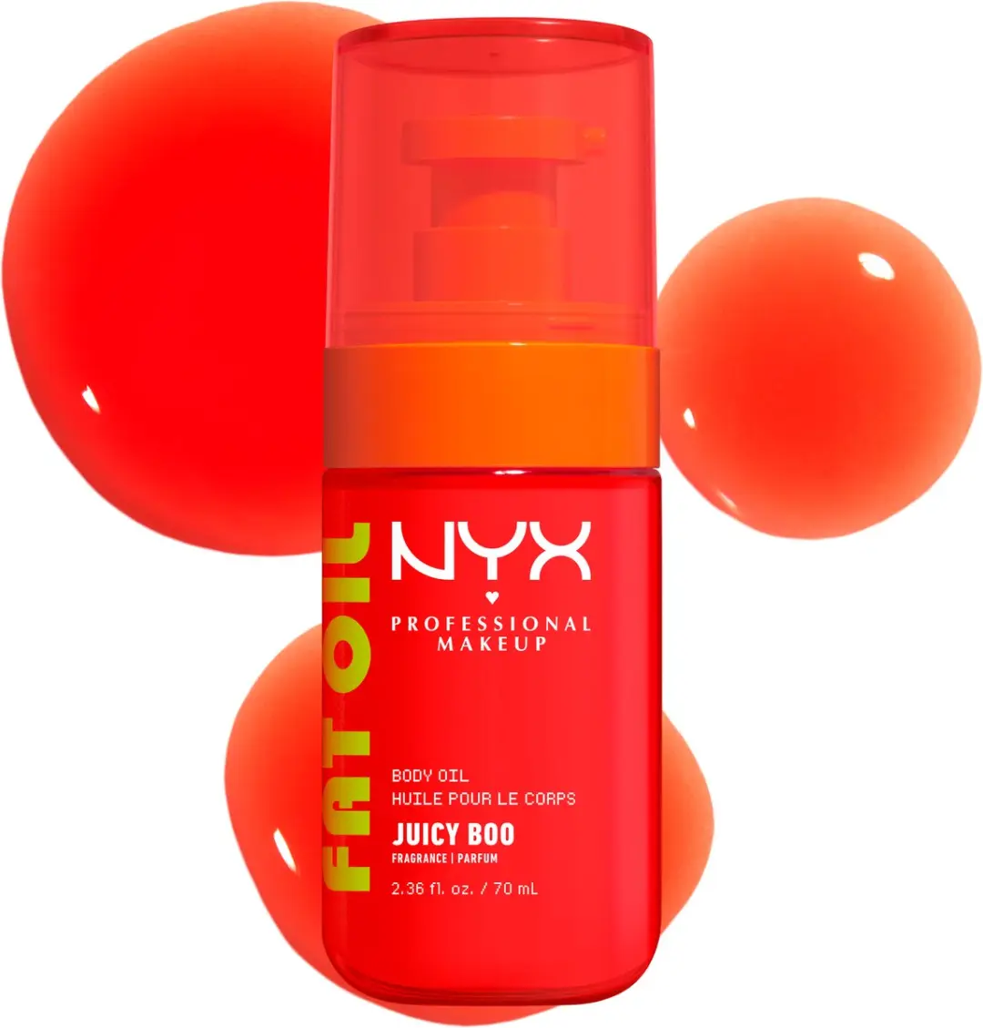 NYX Professional Makeup Fat Oil Juicy Boo Body Oil 70ml
