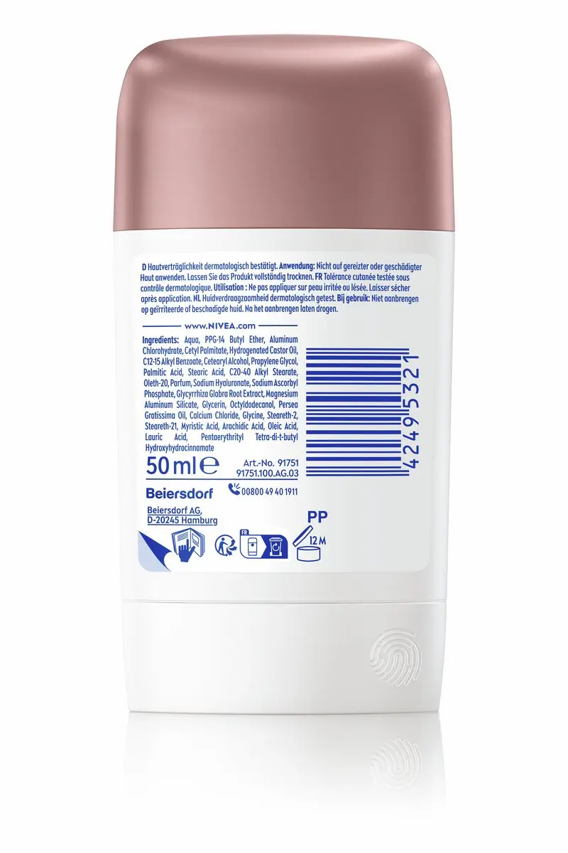 NIVEA Derma Control Clinical Ultra Even Tone Deodorant Stick 250ml - 5x50ml