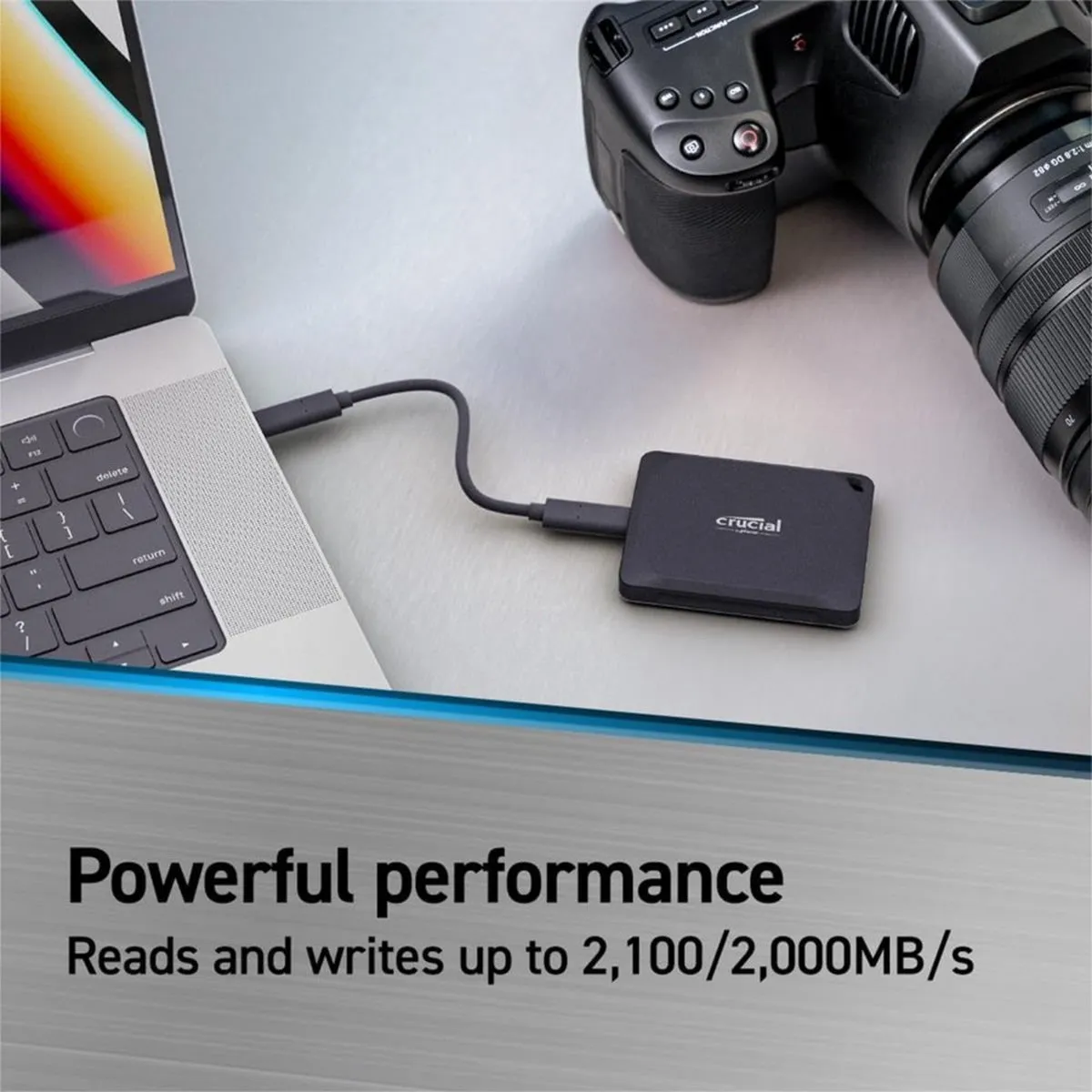 Crucial X10 Pro CT1000X10PROSSD9 SSD 1TB - Zwart