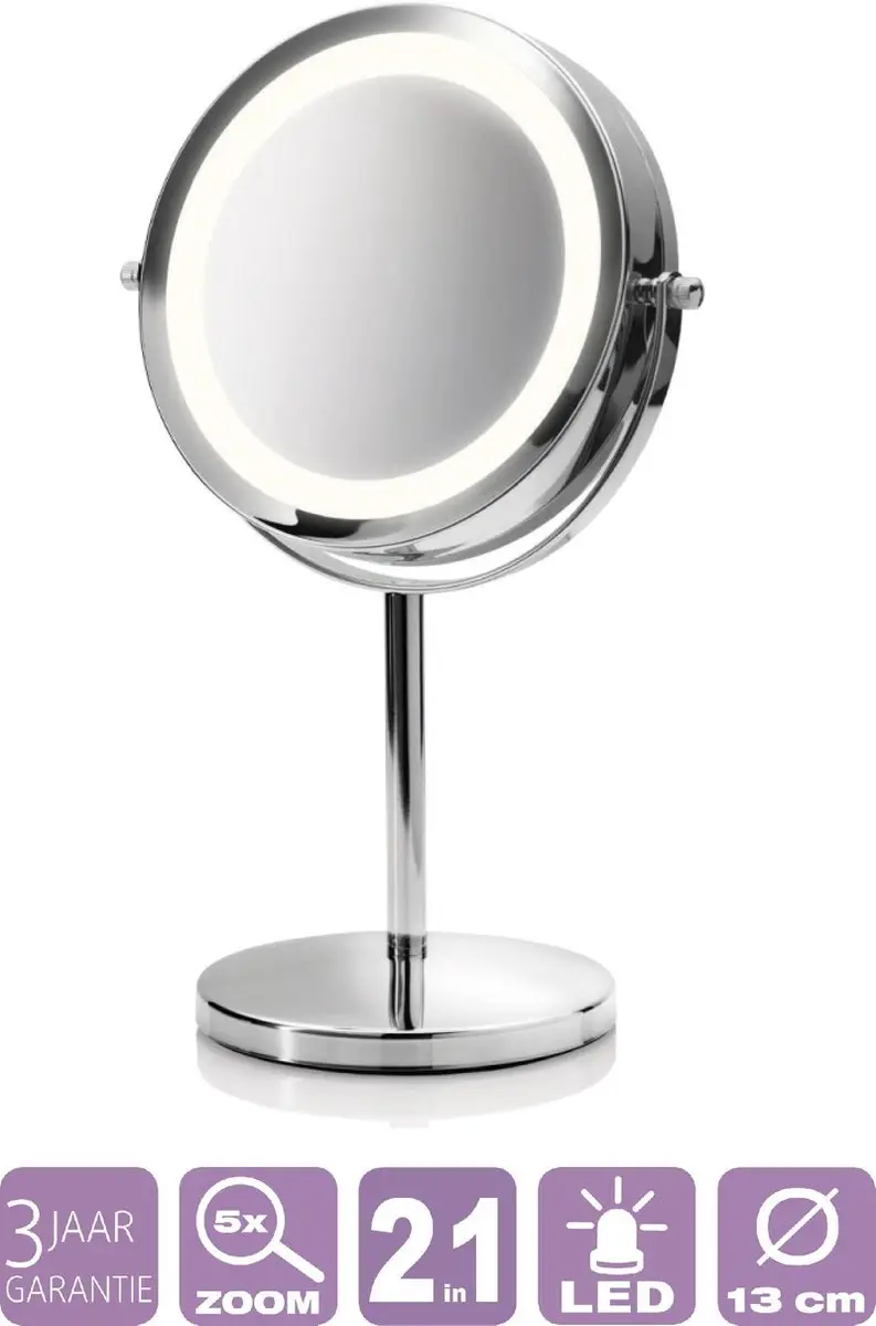 Medisana CM 840 Cosmetica-Spiegel - LED 13cm - Zilver