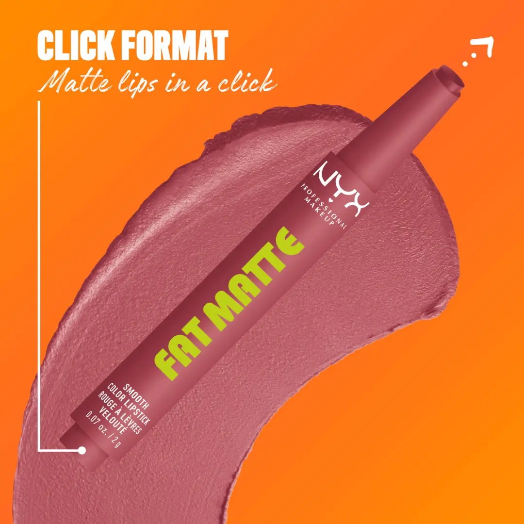NYX Professional Makeup Fat Matte Lipstick Blush Blanket - 3.5ml