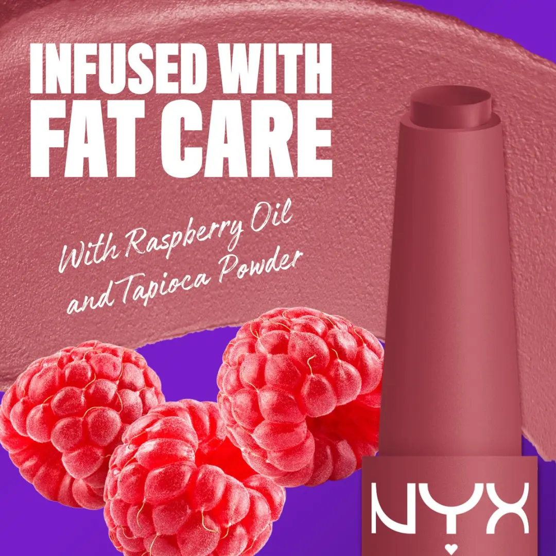 NYX Professional Makeup Fat Matte Lipstick Blush Blanket - 3.5ml