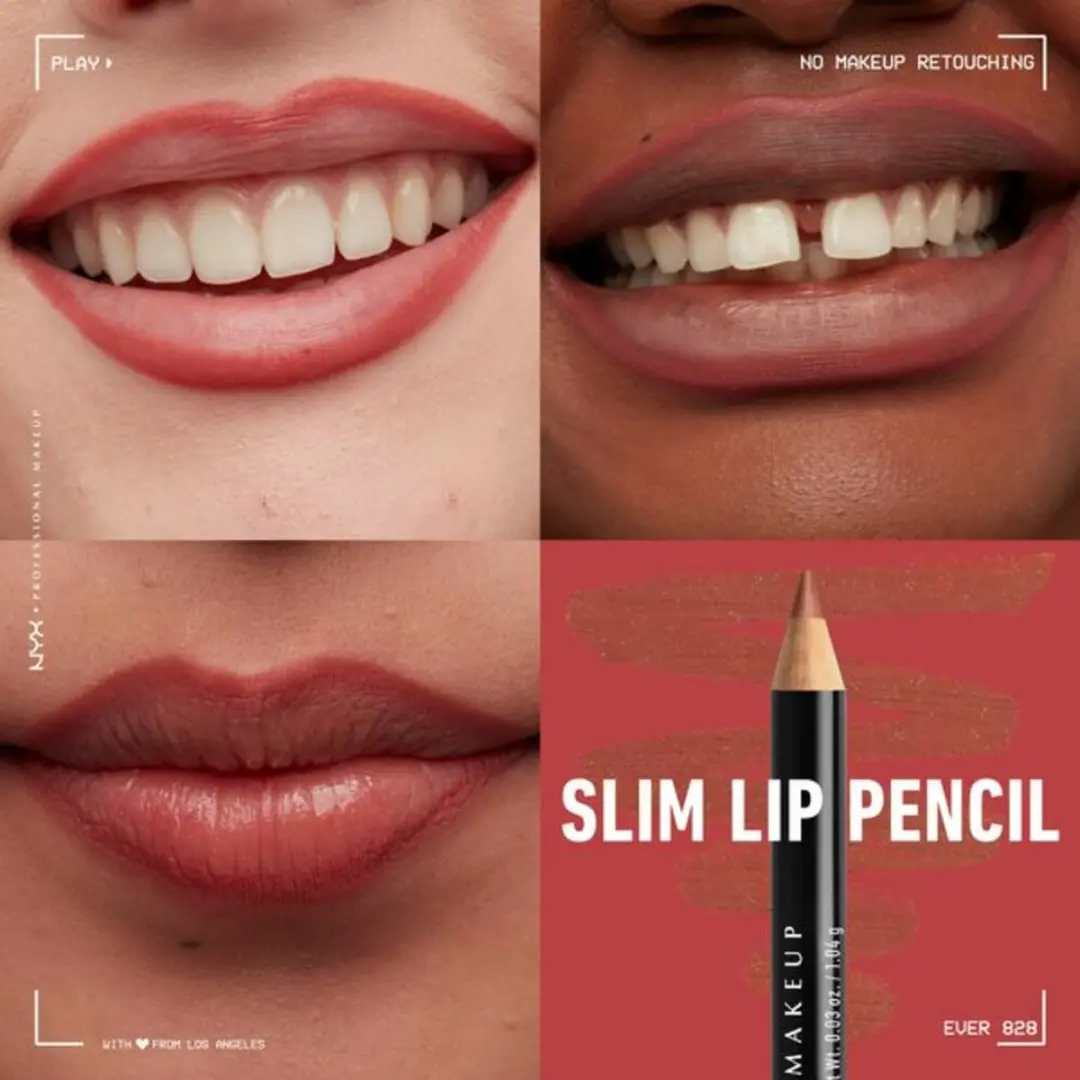 NYX Professional Makeup Slim Lip Pencil Ever - Bruin