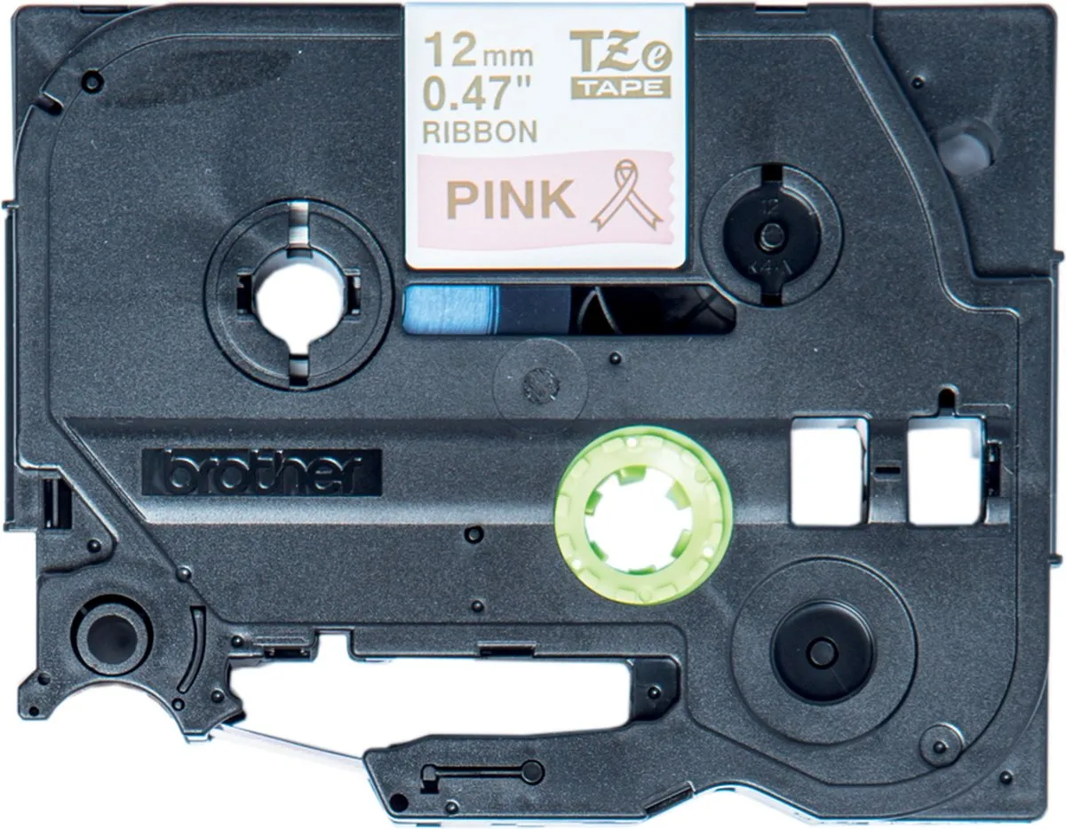 Brother TZe-RE34 Textiellabel 12mm Roze