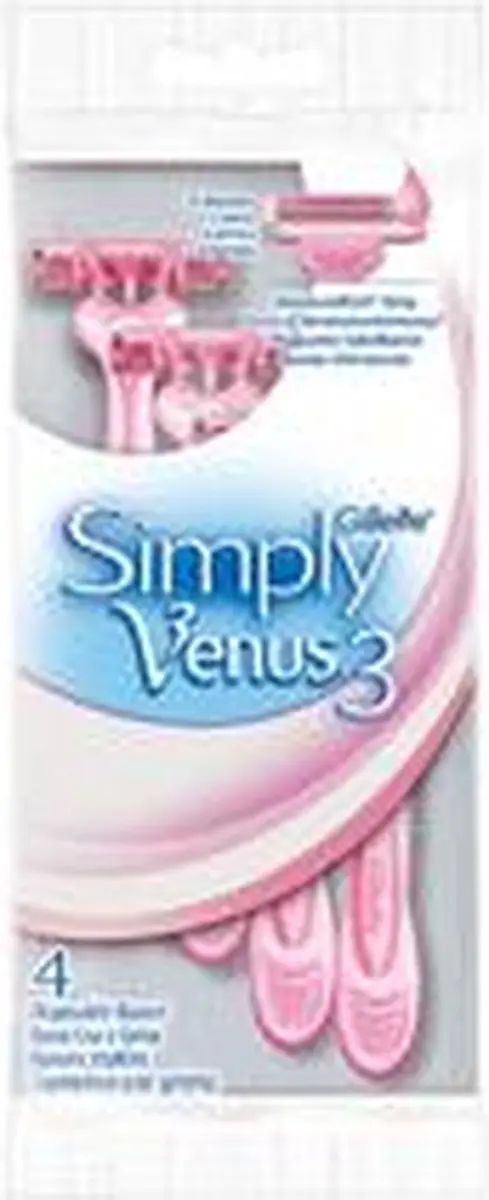 Gillette Simply Venus 3 Swift Razor - 3 Stuks