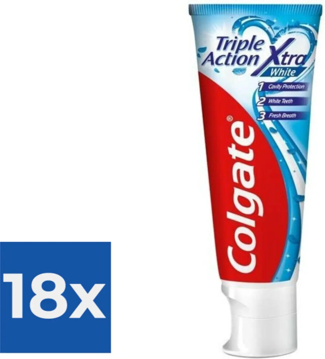 Colgate Triple Action Whitening Tandpasta 75ml