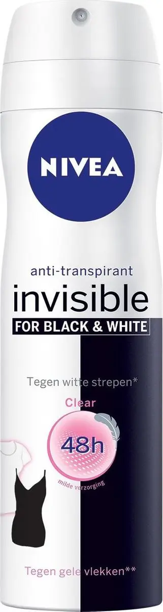NIVEA Invisible Black & White Deodorant 150ml