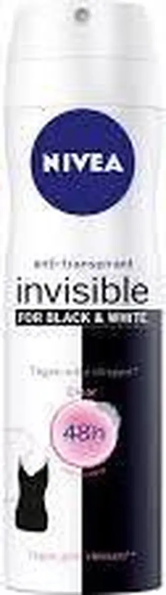 NIVEA Invisible Black & White Deodorant 150ml