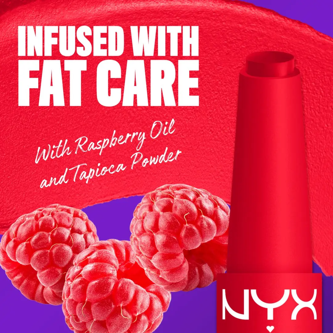 NYX Professional Makeup Fuzzy Flame Matte Lipstick 3.5ml