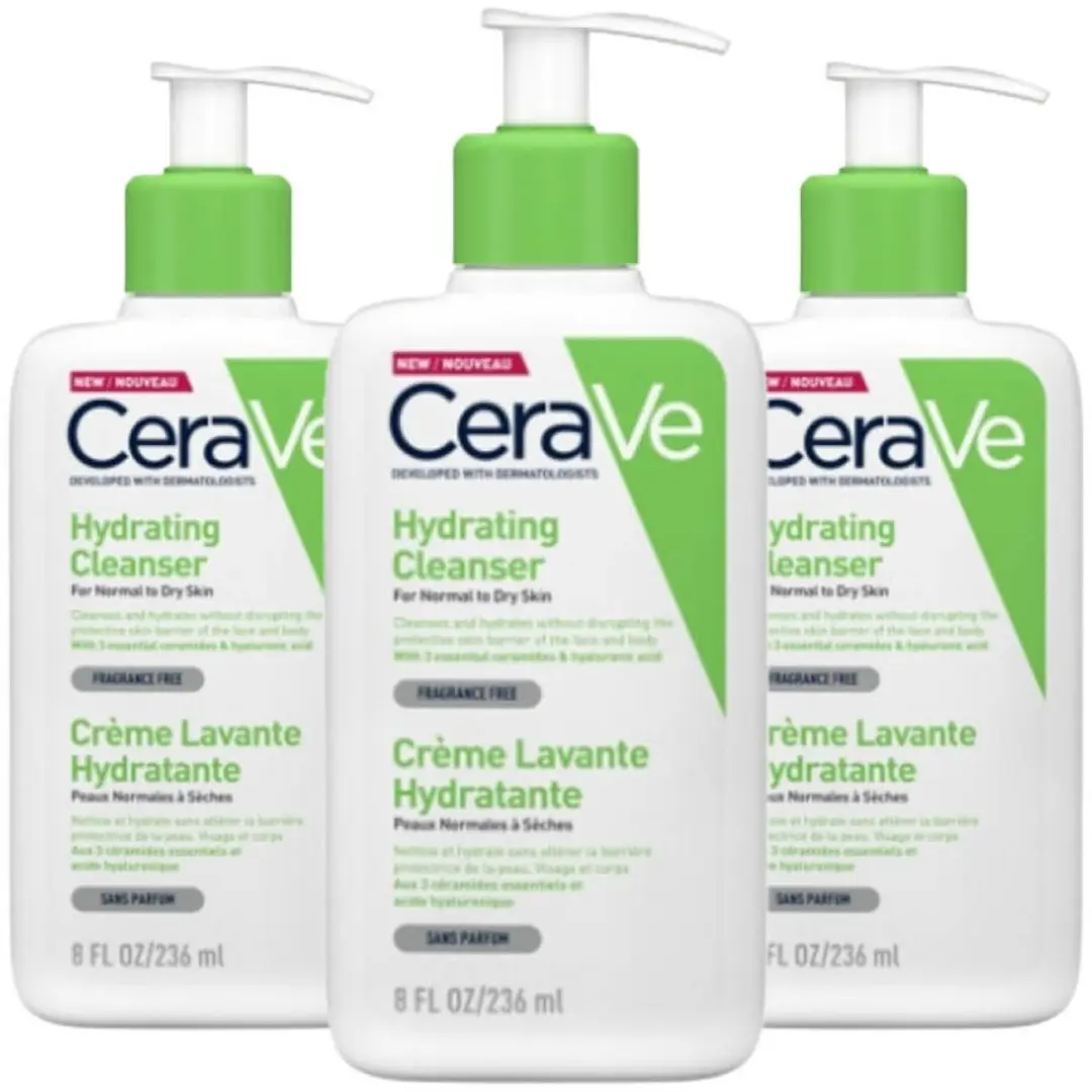 CeraVe Hydraterende Reinigingscrème 3x236ml