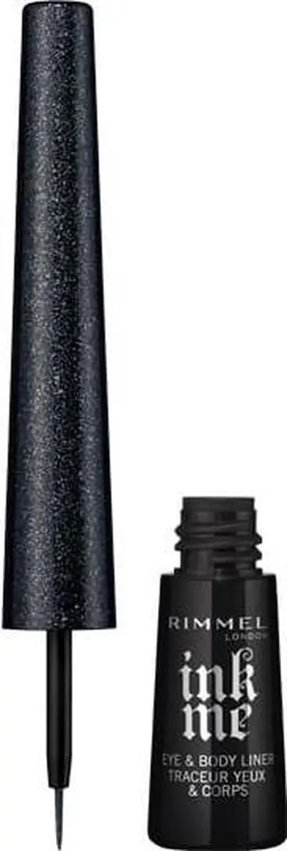 Rimmel London Ink Me Eye & Body Eyeliner 002 Glitter Black