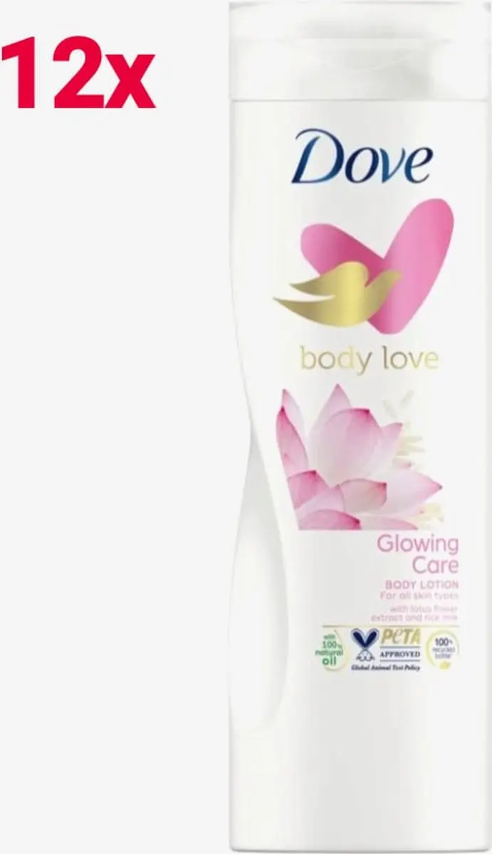 Dove Glowing Care Bodylotion 4800ml