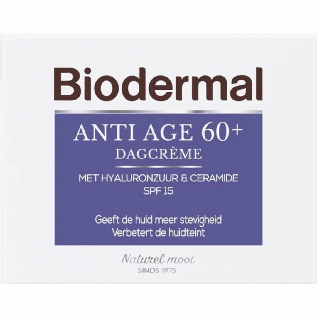 Biodermal Dagcrème Anti-Age 60+ 2x50ml