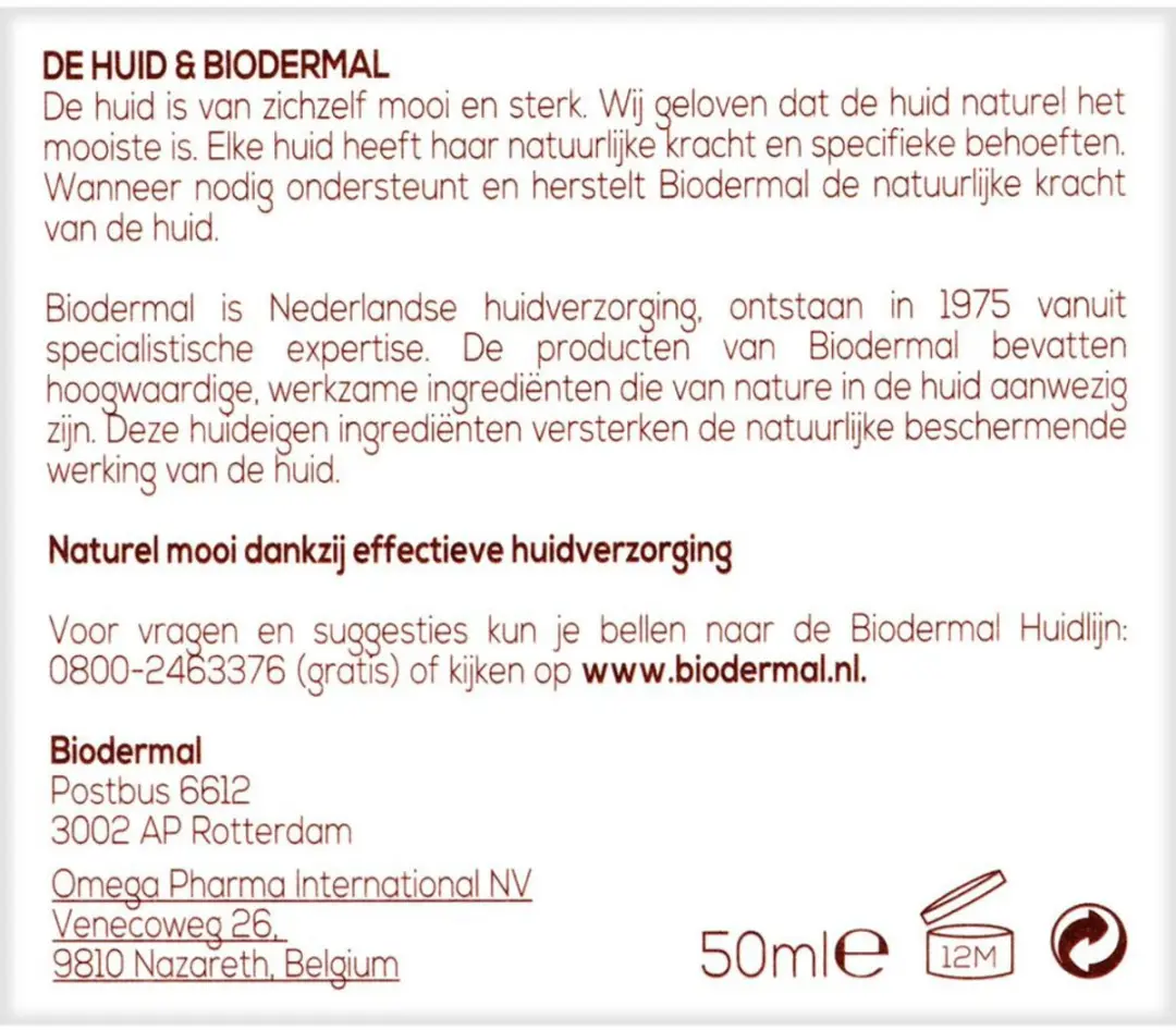 Biodermal Dagcrème Anti-Age 60+ 2x50ml